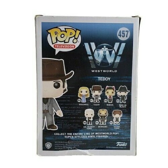 Funko Pop! Teddy Westworld Vinyl Figure #457 NIB - Picture 3 of 7